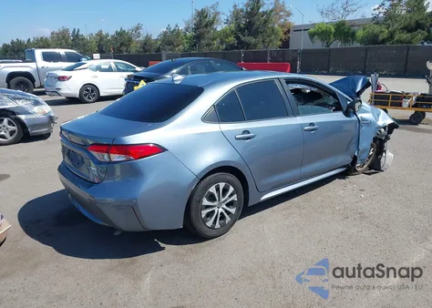 2020 Toyota Corolla Le from USA, damaged, VIN JTDEBRBEXLJ004441